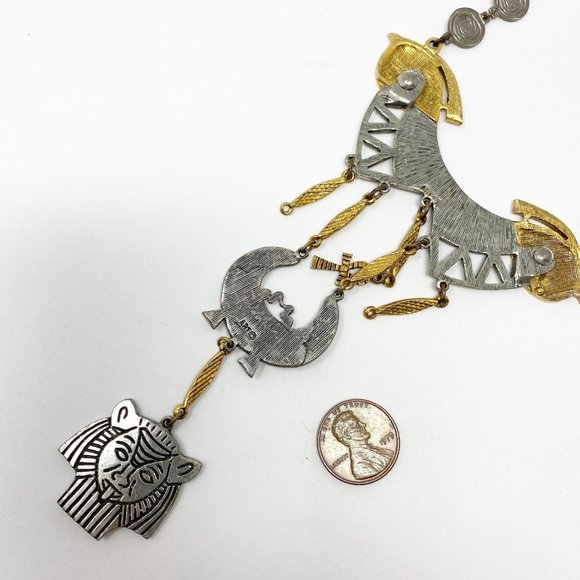 510 Vintage ART (Arthur Pepper) Egyptian revival necklace - Picture 6 of 9